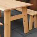 Avenue - Outdoor Table - Pine Wood - Natural/Beige
