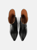 Gaze Without A Sound Ankle Boots - Black