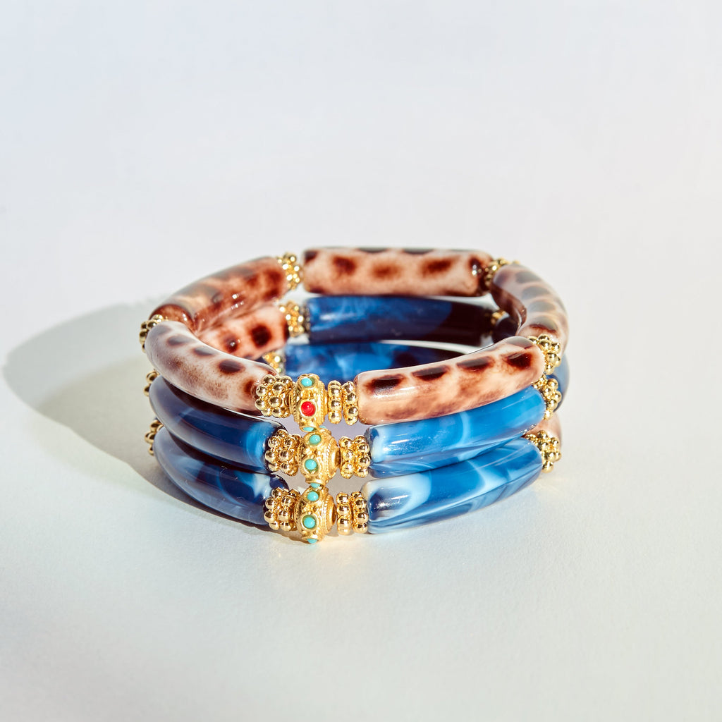 Bracelet Juhu - Monochrome Bleu