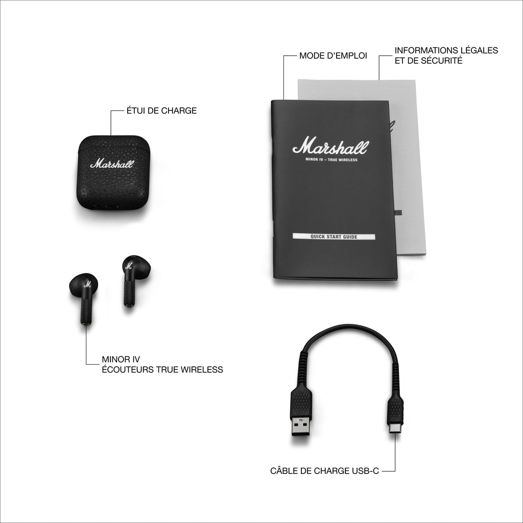 Wireless Headphones - Minor IV - Black