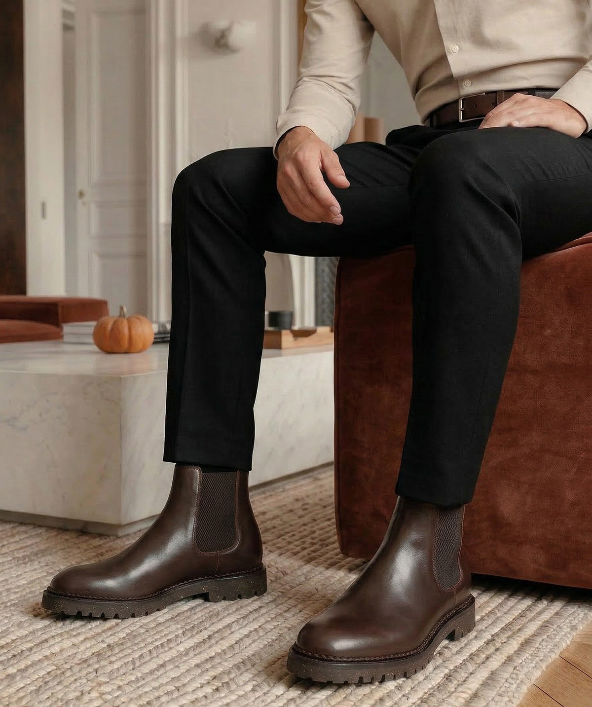 Botines Fulham - Marrón