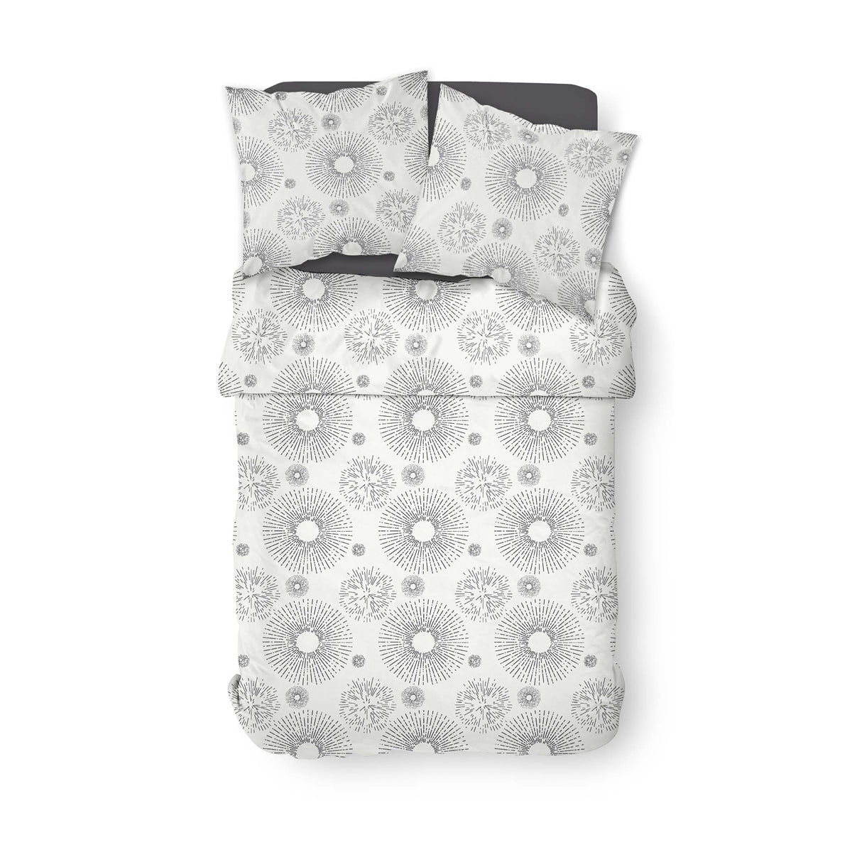 Bedding Set - Flannel - White