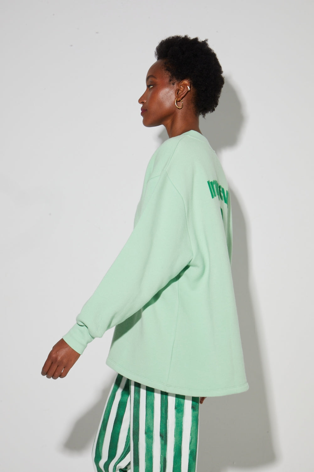 Sweatshirt Kravitz Minth, Fabriqué Au Portugal