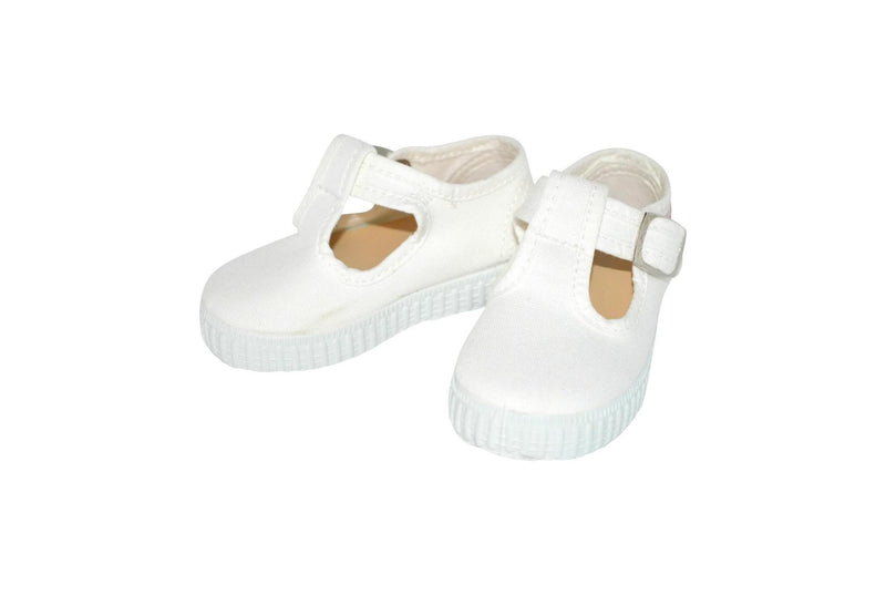 Chaussures Sandales En Toiles Salomé Bebe - Blanc - Mixte