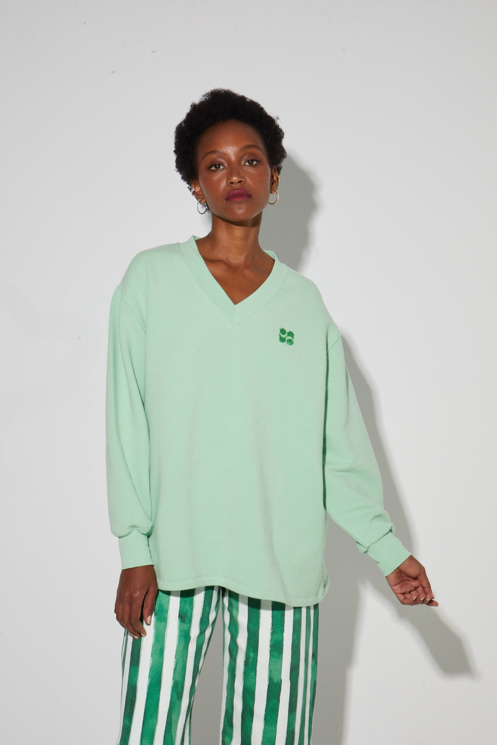 Sweatshirt Kravitz Minth, Fabriqué Au Portugal