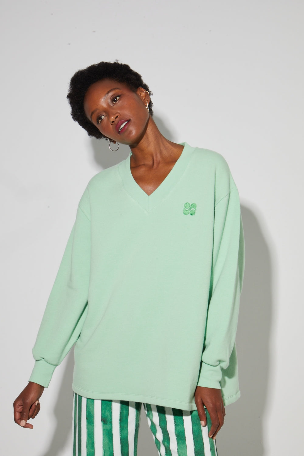 Sweatshirt Kravitz Minth, Fabriqué Au Portugal
