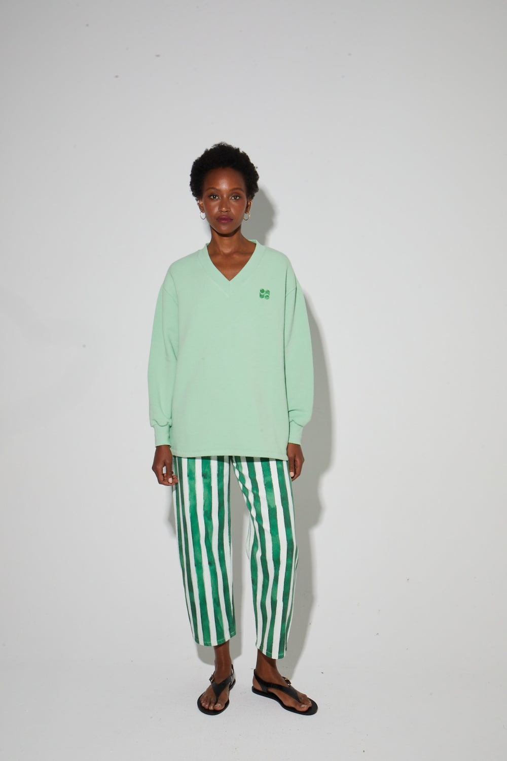 Sweatshirt Kravitz Minth, Fabriqué Au Portugal