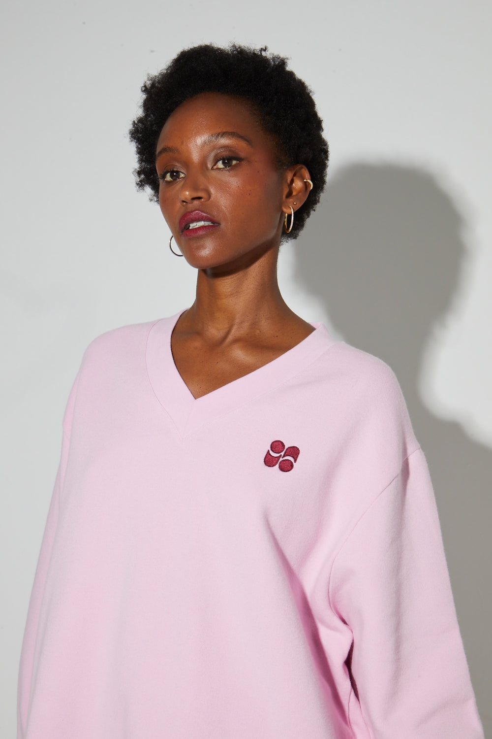 Sweatshirt Kravitz Collège Red, Fabriqué Au Portugal