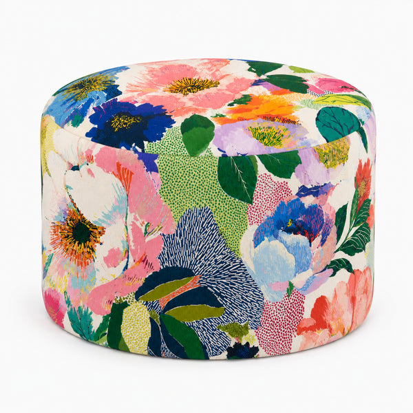 Large Pouffe Large Pouffe (Secret Garden) - Multicoloured