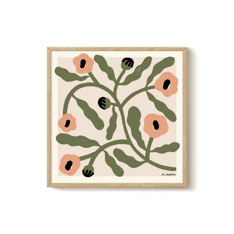 Madelen - Beige Poppies