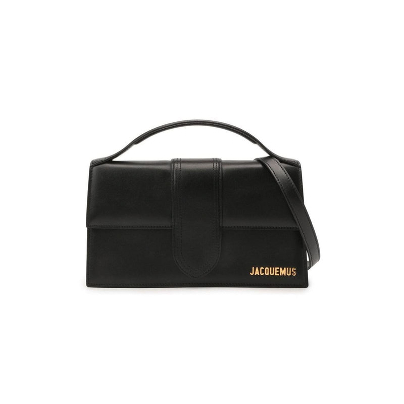 Sac Jacquemus Le Grand Bambino Leather - Noir