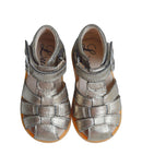 Sandales Eliott - Cuir Métal Doré - Fille