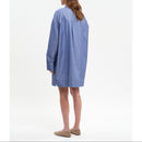 Robe Mina Navy Stripes