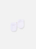 Moufles En Coton Bio - Rose Chiné