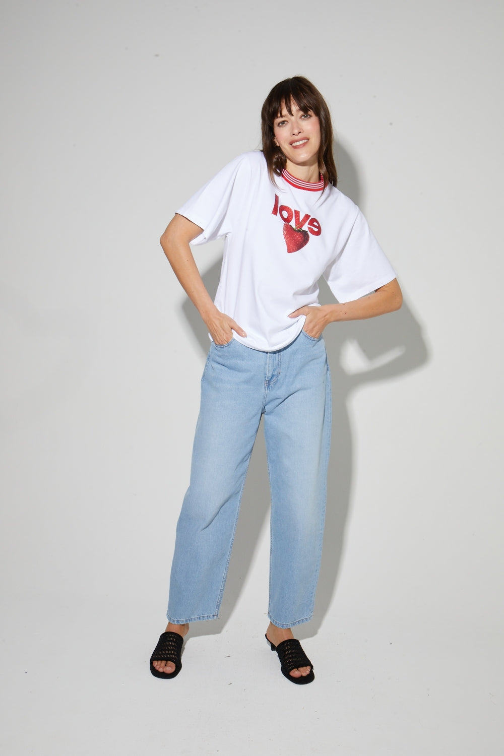 T-Shirt Colette Print Love Fabriqué Au Portugal