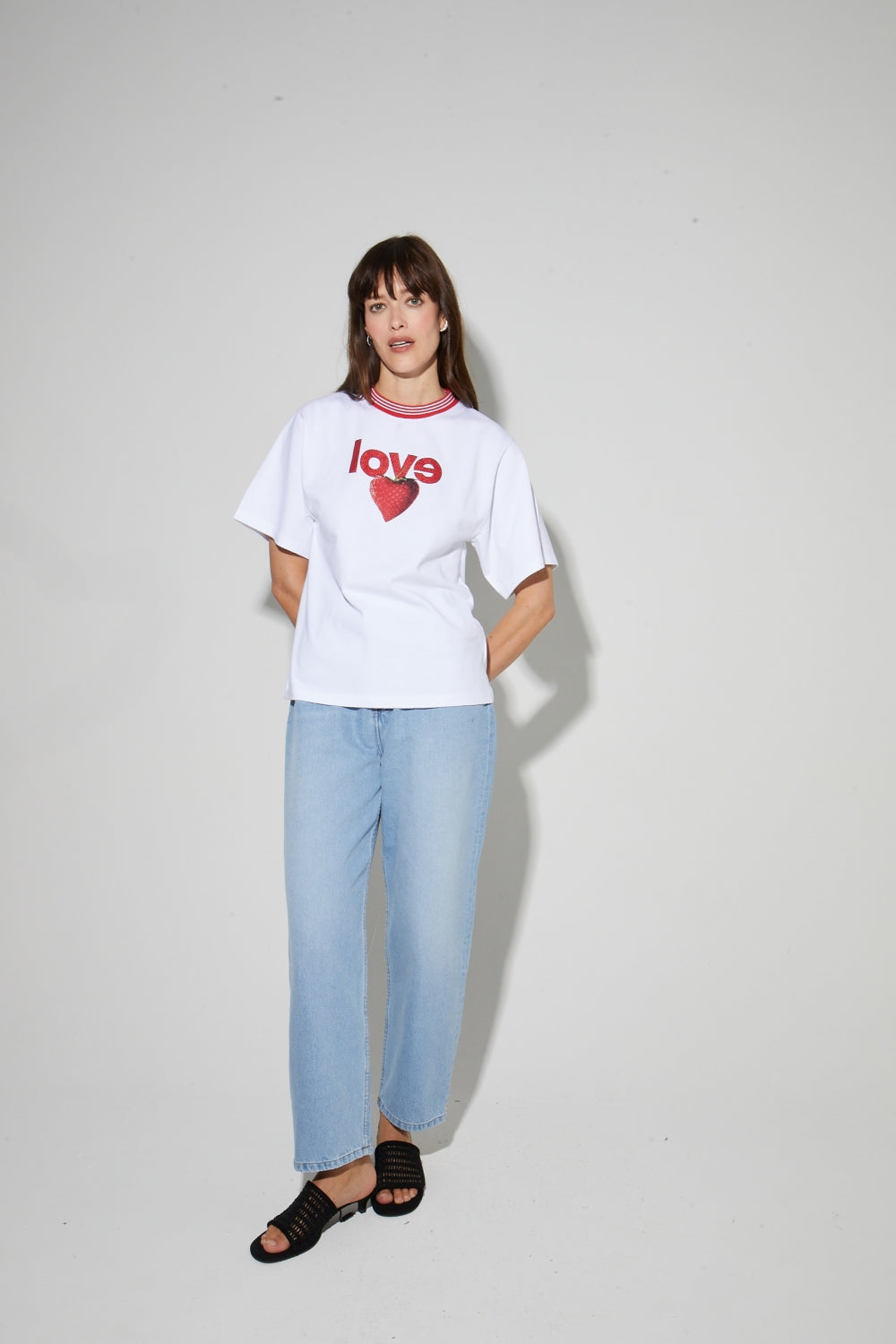 T-Shirt Colette Print Love Fabriqué Au Portugal