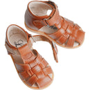 Sandales Eliott - Cuir Camel - Mixte