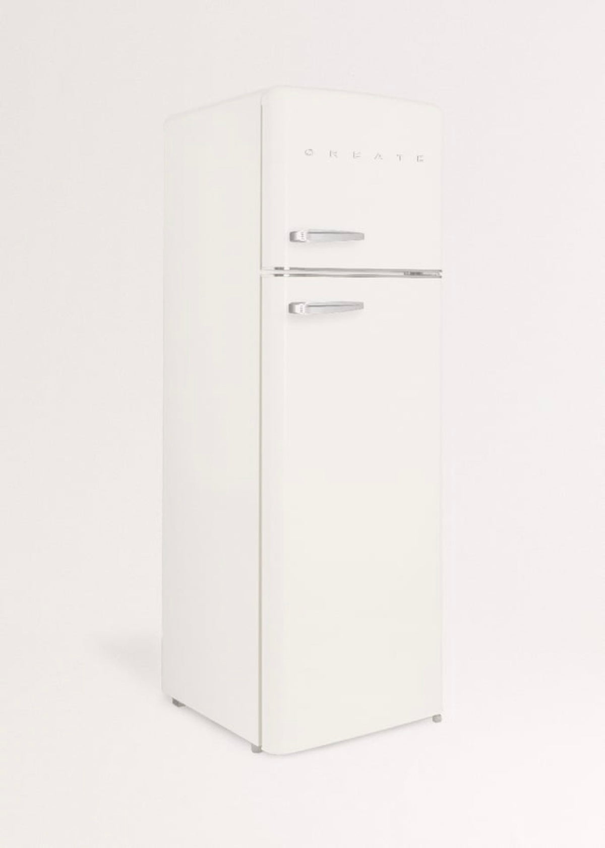 Fridge Stylance Top 246L - Frigorífico Combi Estilo Retro - Blanco Roto