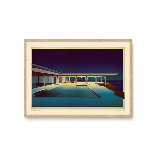 Sander Patelski - Pierre Koenig Stahl House. Night