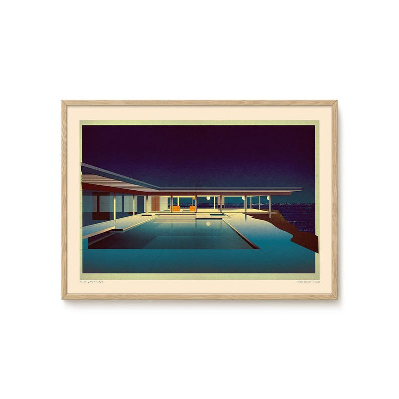 Sander Patelski - Pierre Koenig Stahl House. Night