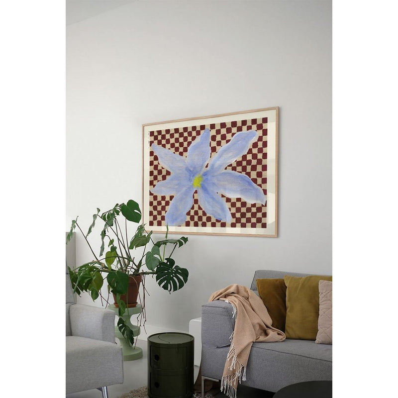 Liat Greenberg - Flowers And Checks I