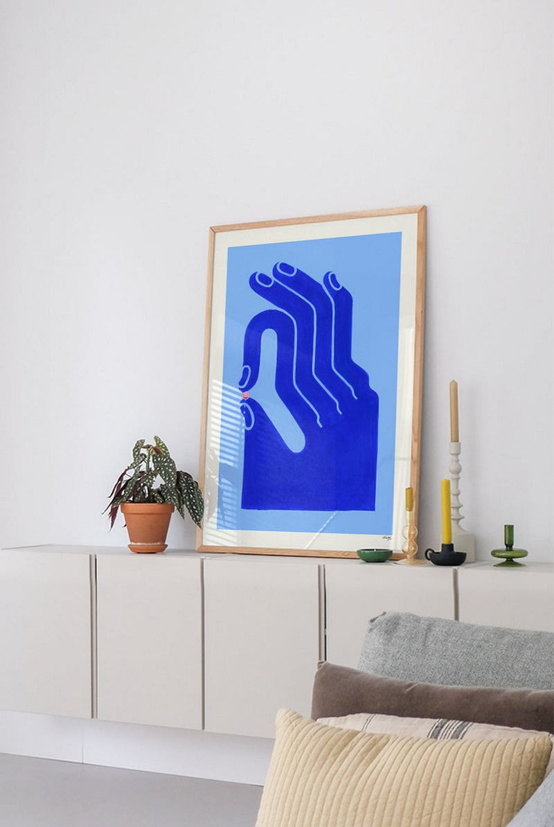 Frederique Matti - It Will Be Ok Blue