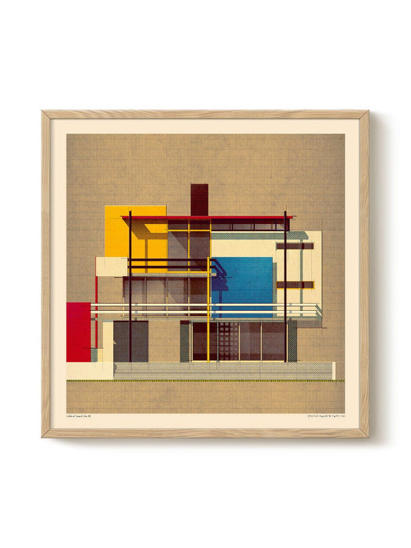 Sander Patelski - Fictional Facade No. 18