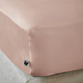 Salome - Fitted Sheet - Bamboo - Blush