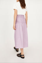Adam Emiliano skirt - plain LILAC