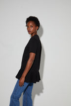 Le Sweatshirt Eddie Broderie Leo Black