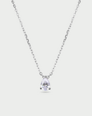Collier Chaîne Éclat - Blanc