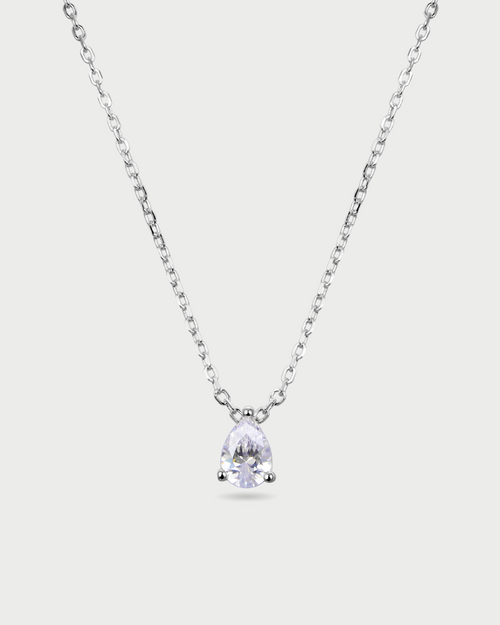 Collier Chaîne Éclat - Blanc
