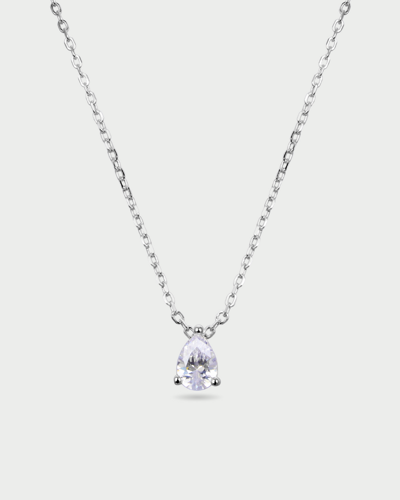 Collier Chaîne Éclat - Blanc