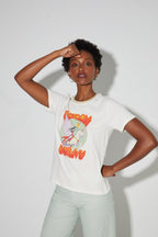 Tshirt Fred Freedom En Coton Lin Fabriqué Au Portugal.