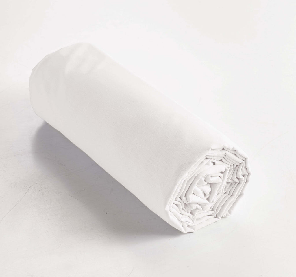 Perrine - Drap Housse - Percale Unie - Chantilly