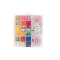 Maxi Box - 16 Colors of Heishi Pop Beads and Accessories + Letter Beads, Scissors and Elastic Thread