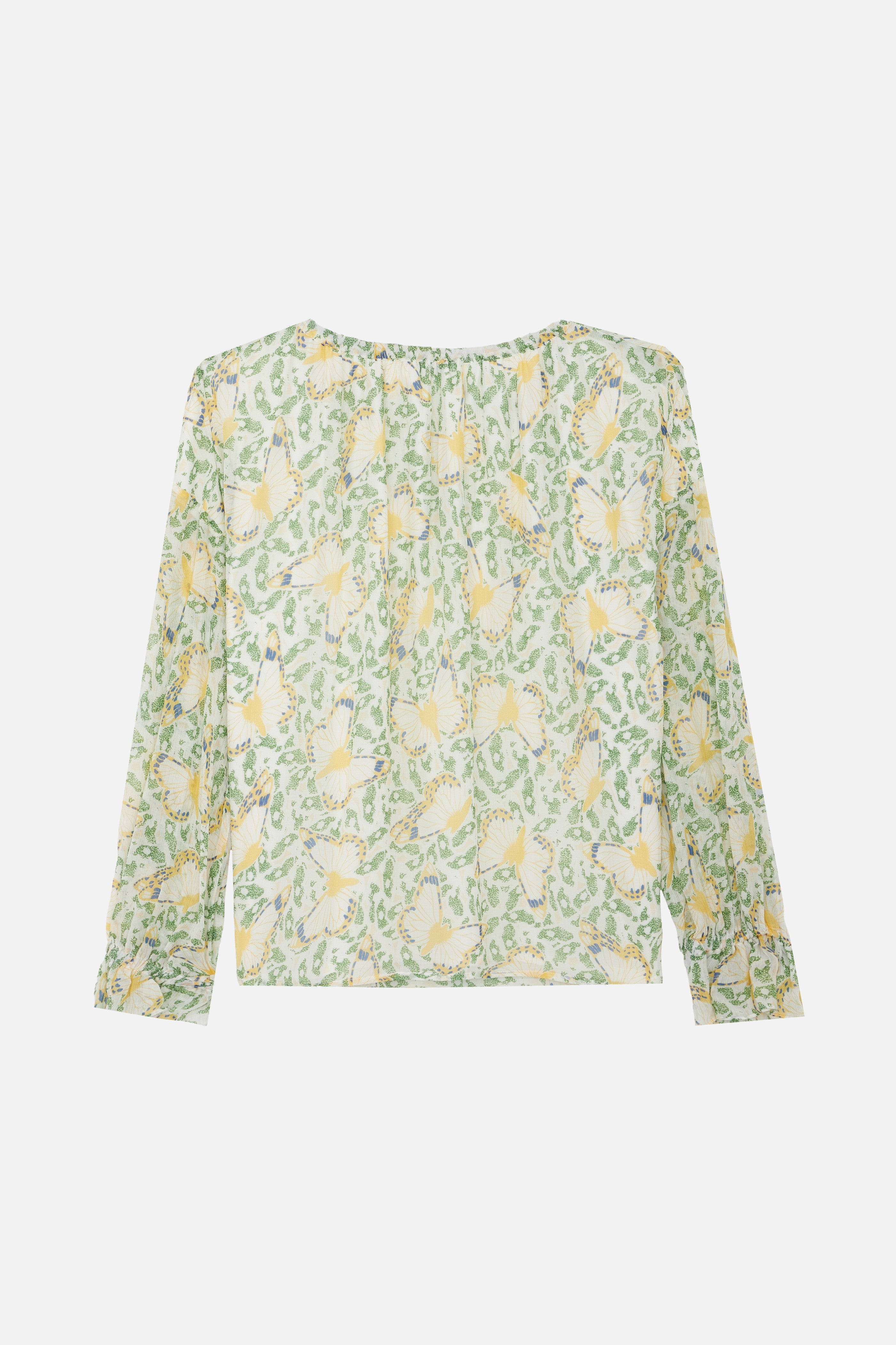 Ava Farfalla MILK Blouse