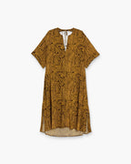 Vestido Tawny Golconda Tangelo De Viscosa