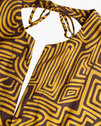 Vestido Tawny Golconda Tangelo De Viscosa