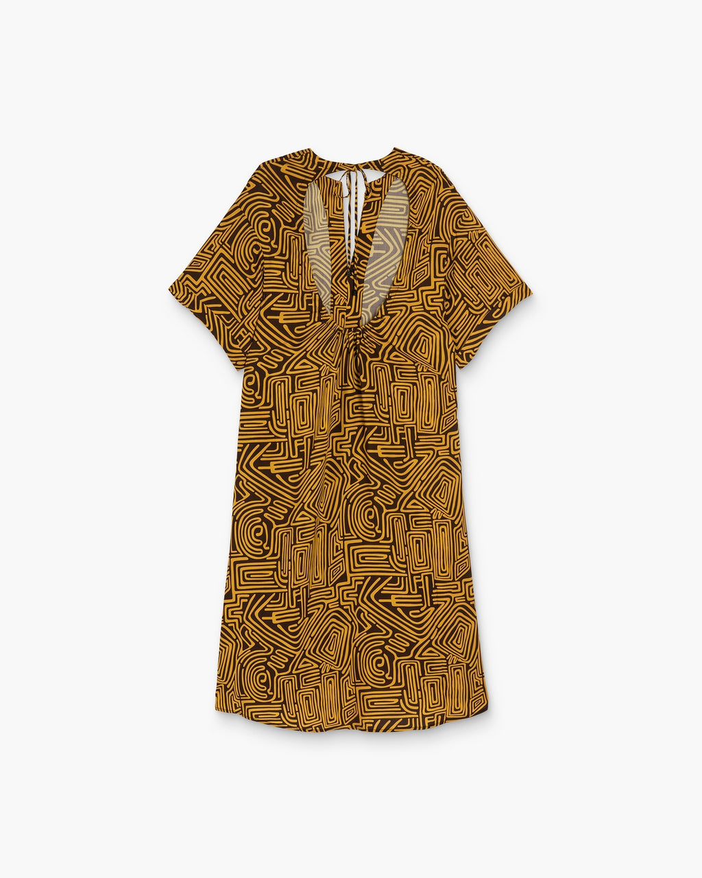 Vestido Tawny Golconda Tangelo De Viscosa
