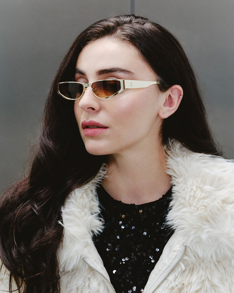 Lunettes De Soleil Anya - Gold - Mixte