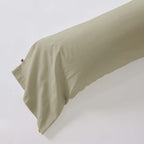 Perrine - Fodral För Rund Kudde - Enfärgad Percale - Salvia