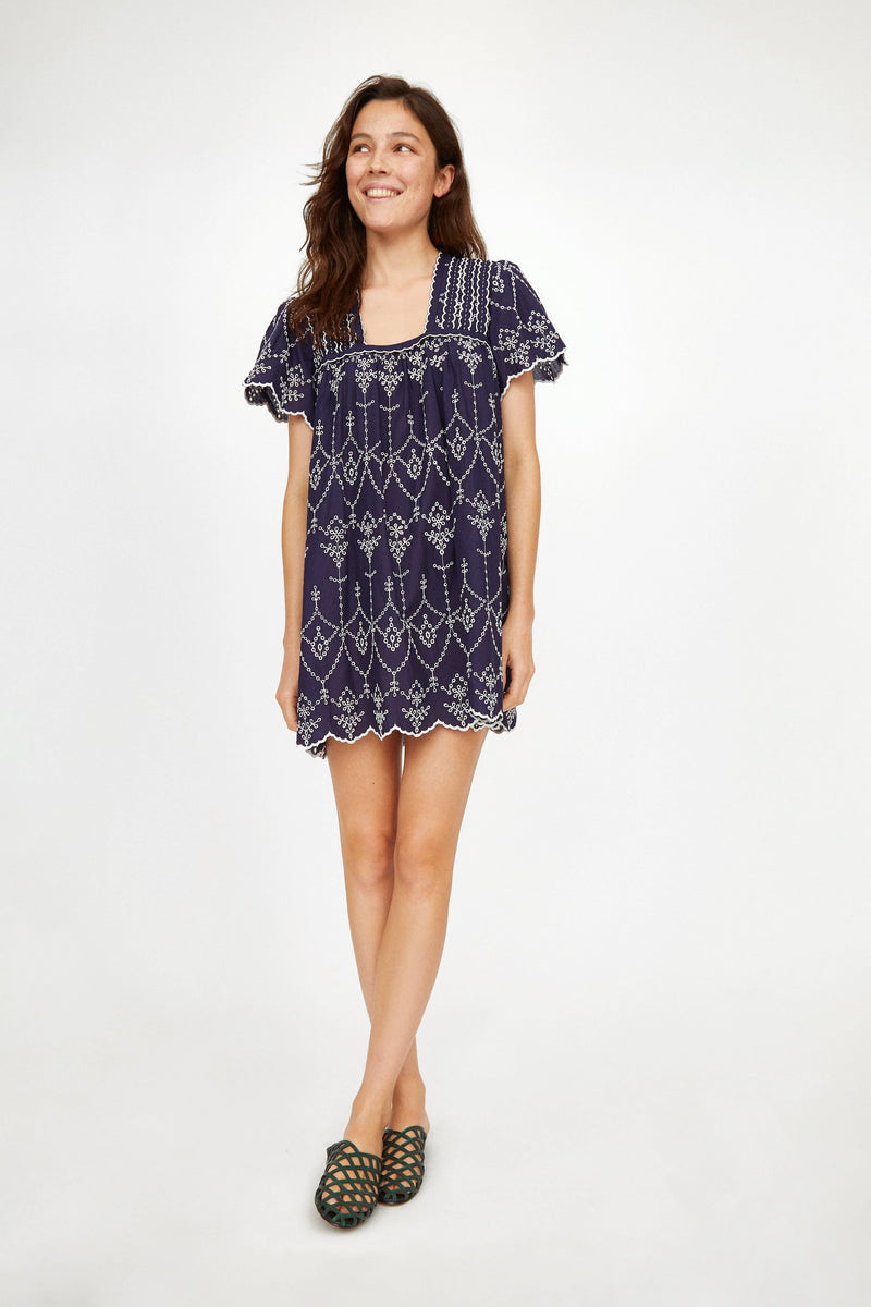 Dear Felicita Dress NAVY