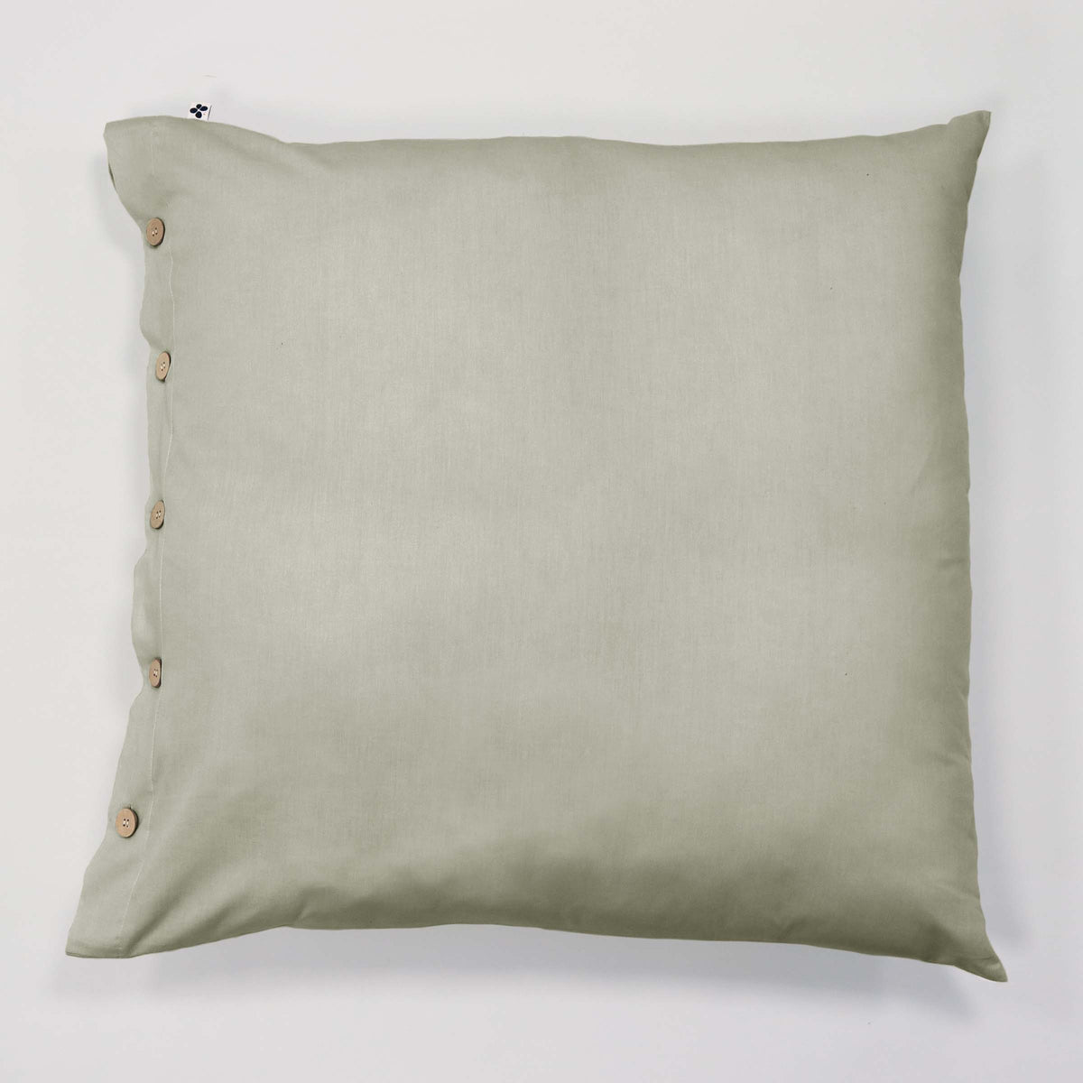 Perrine - Taie D'Oreiller - Percale Unie - Sauge