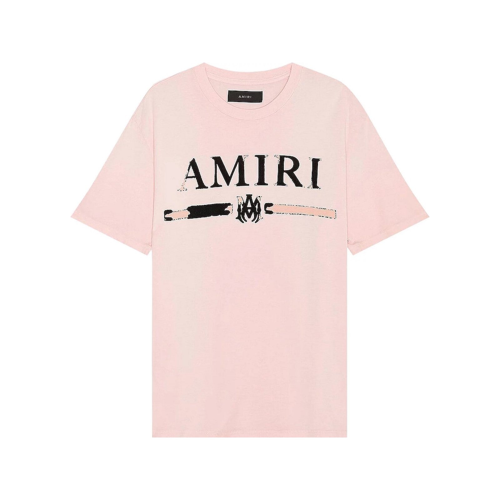 T-Shirt Ma Bar Print Black Tshirt - Silver - Pink - Hombre