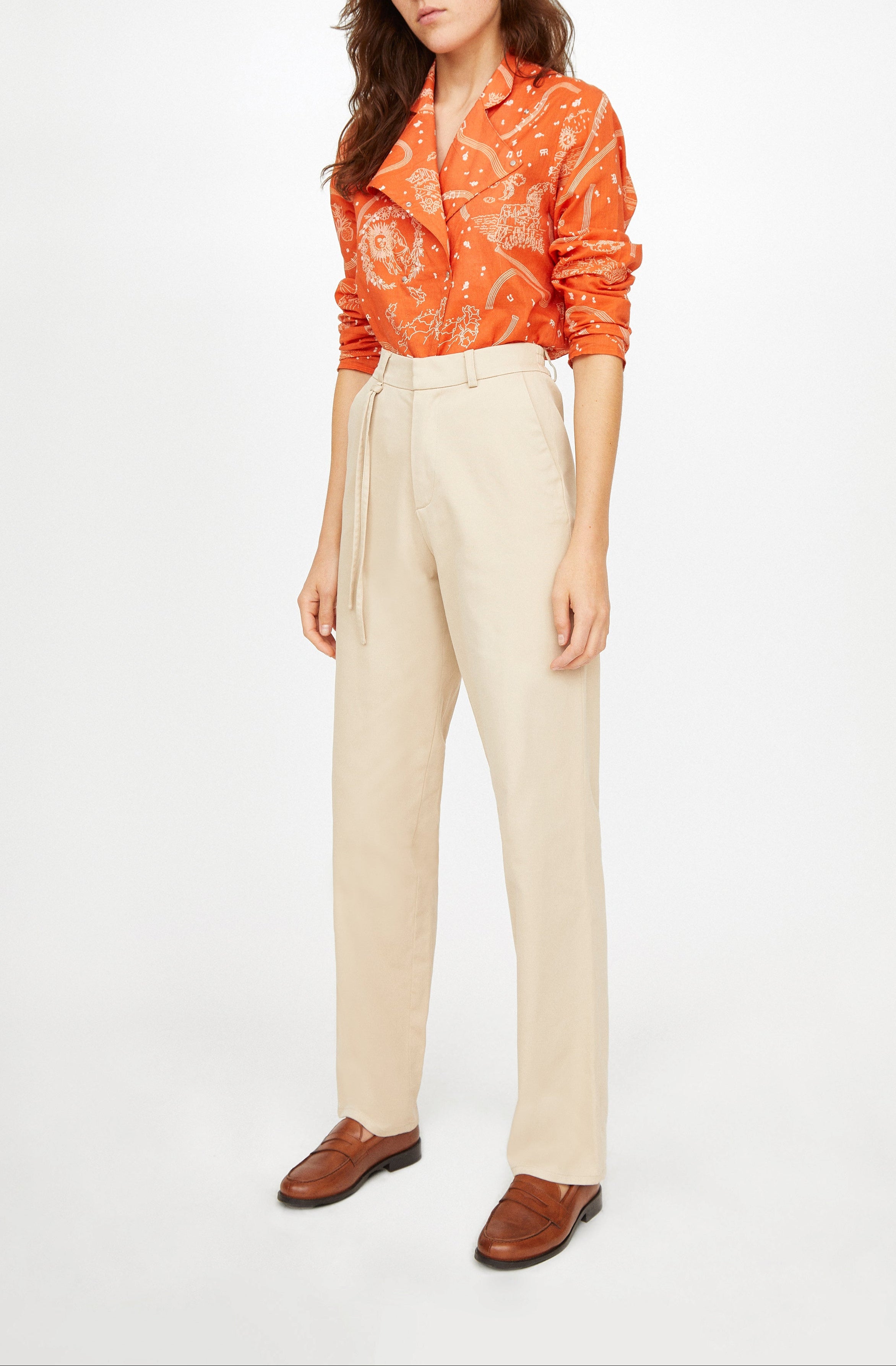 Trousers Turn Ferrari SAND