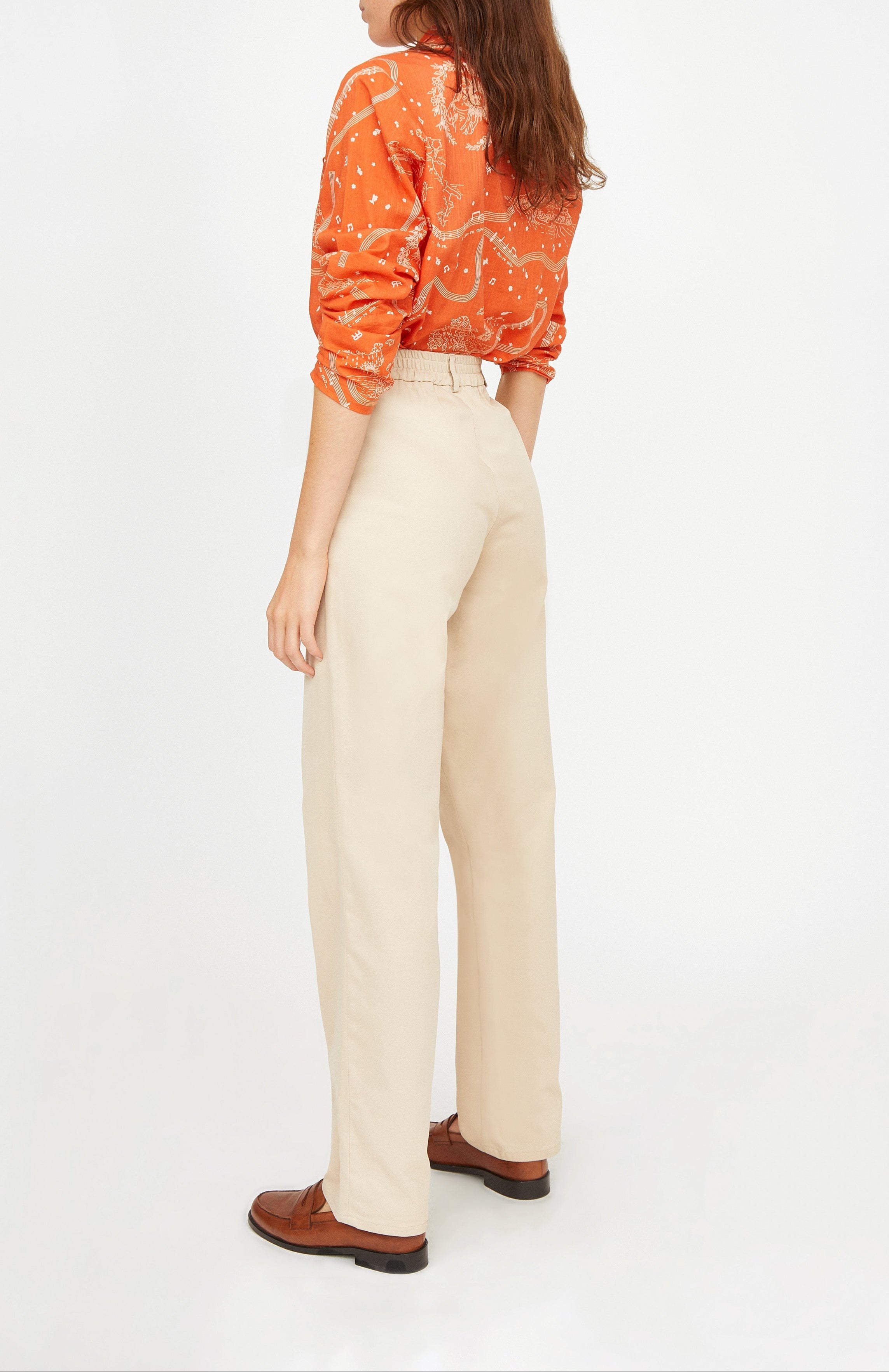 Trousers Turn Ferrari SAND
