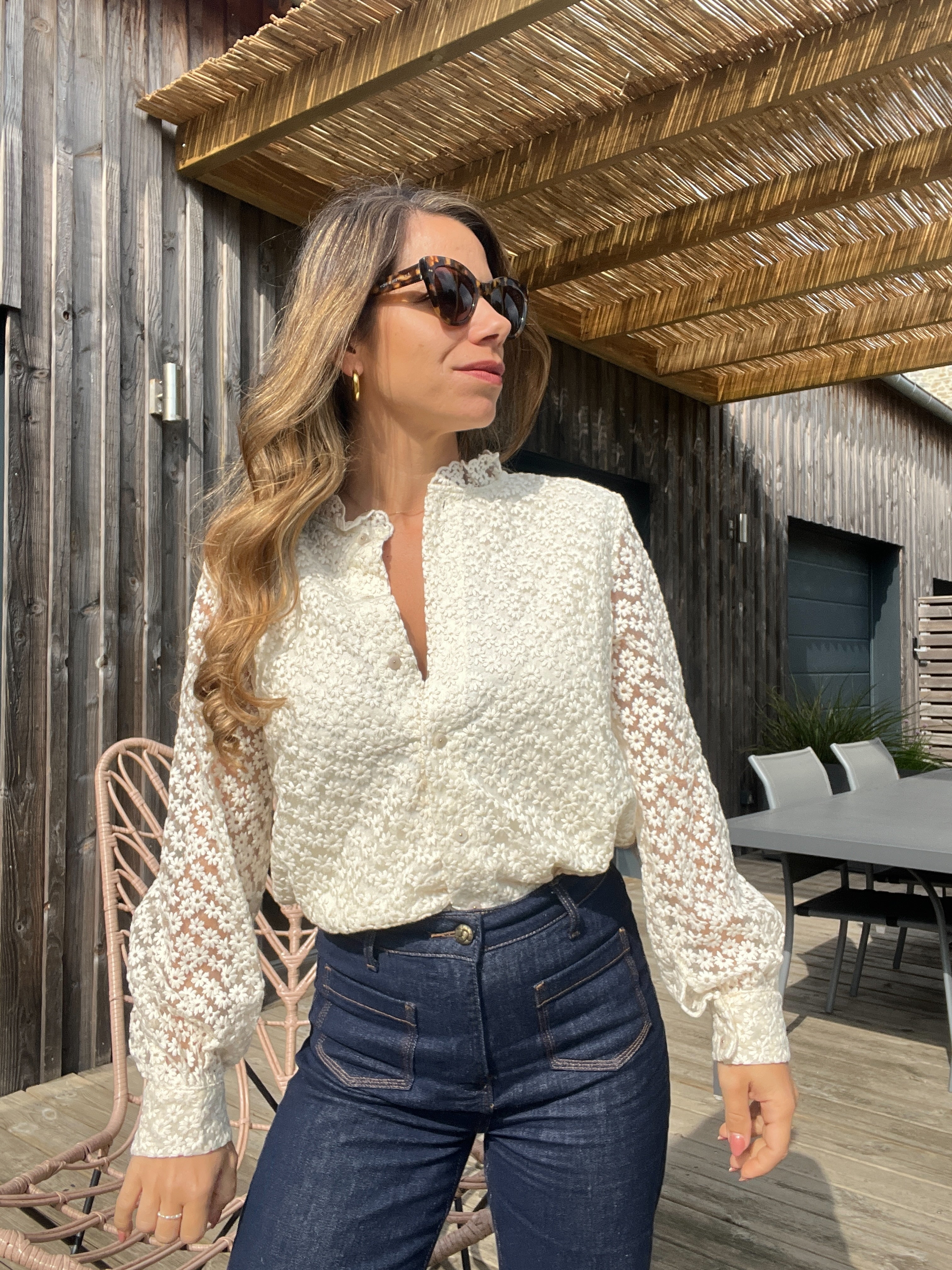 Isaure Embroidered Blouse