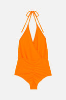 Falcon Waffle swimsuit MANDARINE