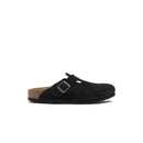 Birkenstock Boston Embossed Corduroy Suede Black - Noir